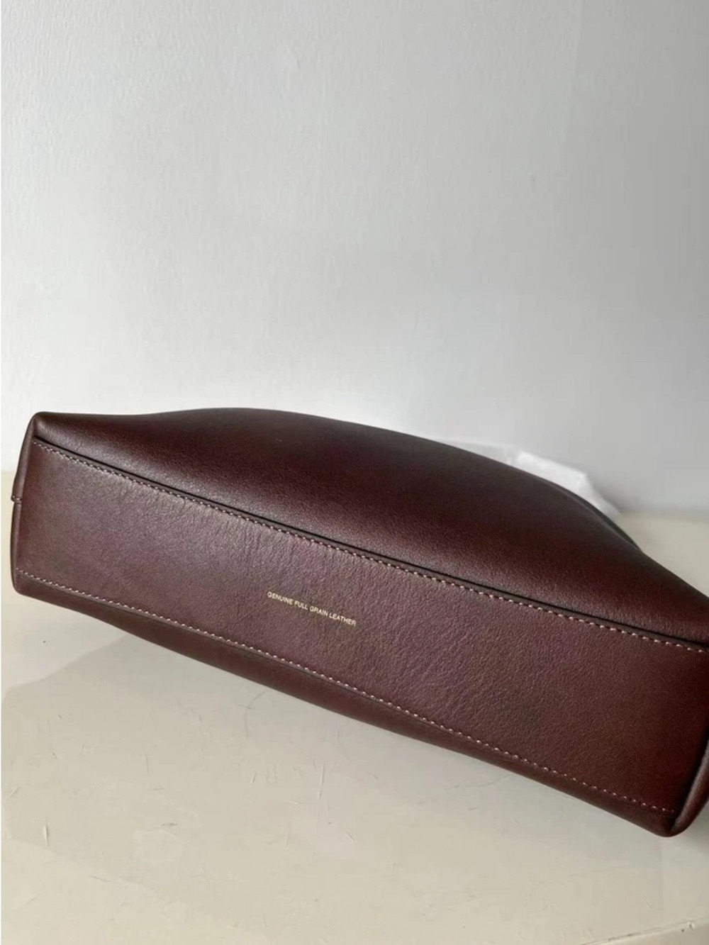 Coach Chocolate Brown Leather Shoulder Bag - Picture 3 of 4